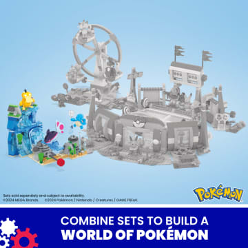 MEGA Pokémon Aquatic Adventure Building Toy Kit, With 3 Action Figures (319 Pieces) For Kids - Image 6 of 6