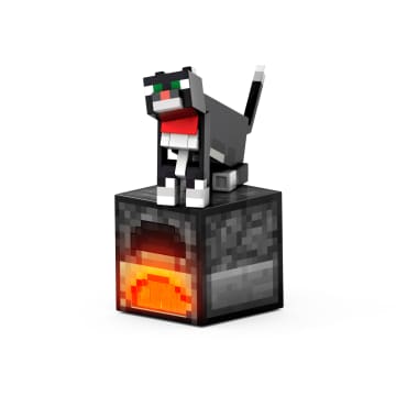 Figura De Acción De Gato Con Esmoquin De La Serie De Diamante De Minecraft, 4 Accesorios, Diseño De Coleccionista Con Un Tamaño De 14Cm - Imagen 2 de 6