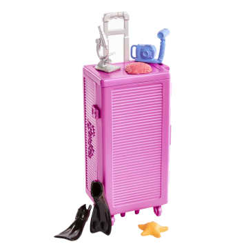 Barbie-Coffret Barbie Plongeuse, Poupée Et Plus De 10 Accessoires - Imagen 5 de 6