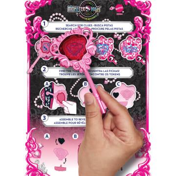 Monster High Skulltimate Secrets Monster Mysteries Speelset, Draculaura Pop Met Meer Dan 19 Verrassingen - Image 3 of 6