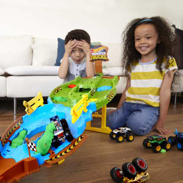 Hot Wheels Monster Truck Rennstrecke Spielset - Bild 2 von 8