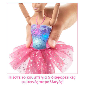 Κούκλα Barbie| Ξανθιά Μπαλαρίνα Κούκλα | Λειτουργία Με Φωτάκια - Image 4 of 6