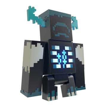 Minecraft Warden Action Figure Toy With Lights, Sounds And Accessories - Image 1 of 6