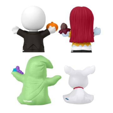 Little People Collector Disney Tim Burton'Dan Noel Gecesi Kabusu Seti, 4 Figür - Imagen 4 de 5