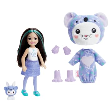 Muñeca Chelsea Pequeña Y Accesorios De La Colección Barbie Cutie Reveal Con Temática De Disfraces, Conejito Disfrazado De Koala - Image 6 of 6