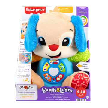 Fisher-Price Eğlen Ve Öğren Yaşa Göre Gelişim Köpekçik, Birden Fazla Dil Desteğine Sahip Müzikli, Eğitici, Pelüş Bebek Oyuncağı - Image 6 of 6