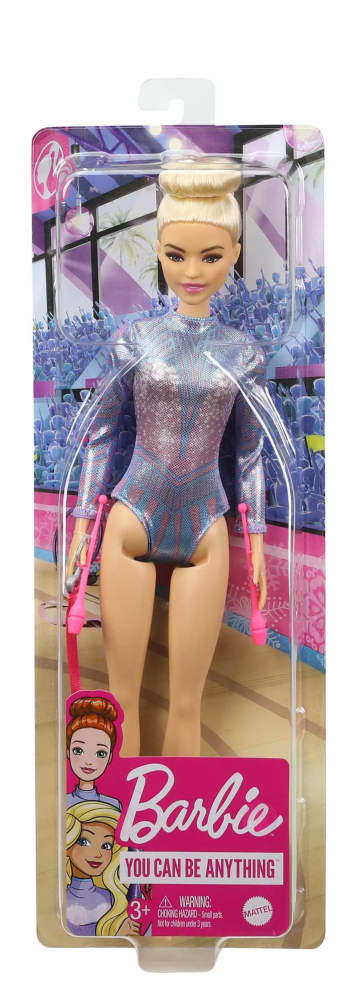 Barbie - Barbie Gymnaste Blonde - Poupée Mannequin - 3 Ans Et + - Imagen 6 de 6