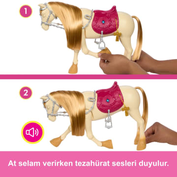 Barbie Gizemleri, Büyük At Kovalamacası ; Sesler, Müzikler Ve Aksesuarlara Sahip Etkileşimli Oyuncak At - Image 3 of 6