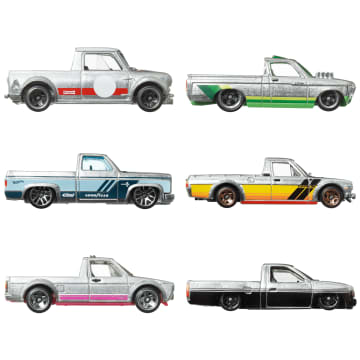 Hot Wheels 1:64 Scale Die-Cast Toy Cars & Trucks, Set Of 6 Zamac Vehicles (Styles May Vary) [Walmart Exclusive] - Image 3 of 6