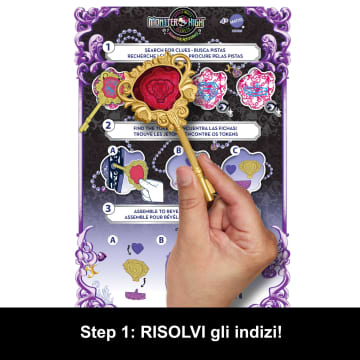 Monster High Segreti Da Brivido Misteri Mostruosi Playset, Clawdeen Wolf Bambola Con Oltre 19 Sorprese - Image 3 of 6