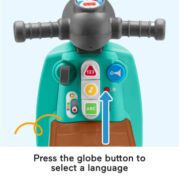 Fisher-Price Laugh & Learn Smart Stages Scooter - Image 3 of 8