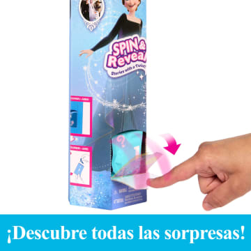 Muñeca De Moda De Anna De Spin & Reveal De Disney Frozen Y Accesorios Con 11 Sorpresas - Image 3 of 6