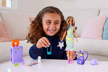 Barbie Pop En Accessoires, Reisset Met Teresa Pop En Puppy - Image 2 of 6