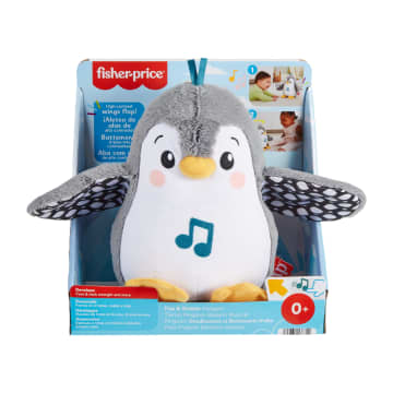Fisher-Price Pinguino Dolci Coccole Per Il Gioco Distesi Sul Pancino, Con Musica E Ali Che Si Muovono Mentre L'Amichetto Di Peluche Si Attiva - Image 6 of 6