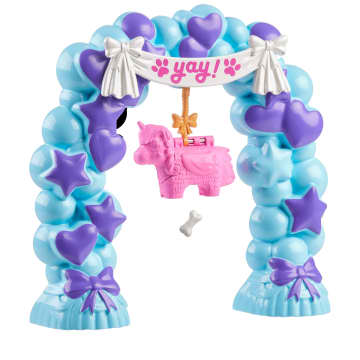 Polly Pocket Doğum Günü Partisi Paketi, Bebek Ve Evcil Hayvan Oyun Seti, Moda Ve Yiyecek Temalı Aksesuarlar, Seyahat Oyuncağı - Image 3 of 5