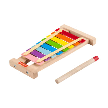 Fisher-Price - Xylophone en bois, instrument de musique avec 2 pièces - Image 5 of 6