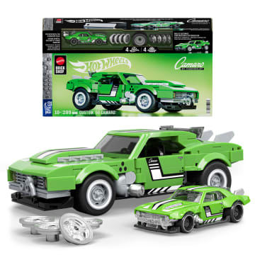 Mattel Brick Shop Hot Wheels Custom ’68 Camaro Bauset (289 Teile), Für Sammler - Imagen 1 de 6