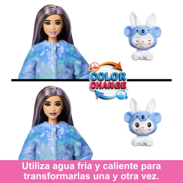 Muñeca Y Accesorios De La Colección Barbie Cutie Reveal Con Temática De Disfraces, 10 Sorpresas, Conejito Disfrazado De Koala - Imagen 4 de 6