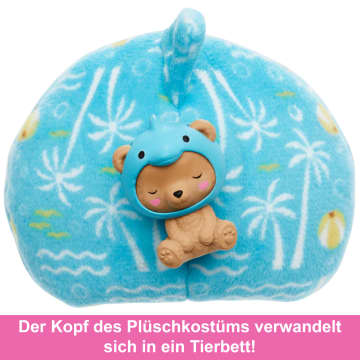 Barbie Cutie Reveal Kostüm-Reihe Kleine Chelsea-Puppe Und Zubehörteile, Teddybär Als Delfin - Image 5 of 6