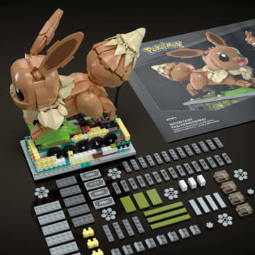 Mega Pokémon Motion Eevee Building Toy Kit (1366 Pieces) For Collectors - Image 5 of 6