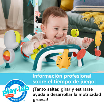 Centro De Actividades Saltador Colorido Jumperoo De Fisher-Price Con Luces, Música Y Sonidos - Imagen 5 de 6