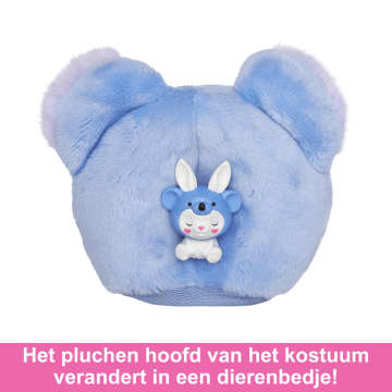 Barbie Cutie Reveal Pop En Accessoires, Met Kostuumthema En 10 Verrassingen, Konijntje Als Koala - Imagen 5 de 6