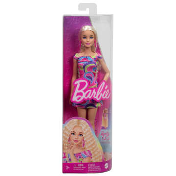 Barbie Fashionistas, Bambola N. 223, Bionda, Accessori E Look D'Ispirazione Super Chioma, 65 Anniversario - Image 6 of 6