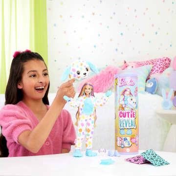 Barbie Cutie Reveal Doll, Dalmatian Costume & Accessories, Color Dream Series With 10 Surprises - Image 2 of 6