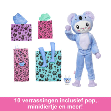 Barbie Cutie Reveal Pop En Accessoires, Met Kostuumthema En 10 Verrassingen, Konijntje Als Koala - Imagen 3 de 6