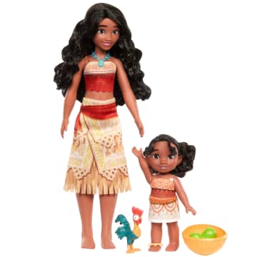 Disney Moana 2 Moana & Simea Sister Set With 2 Fashion Dolls & 3 Accessories, Inspired By The Movie - Imagen 6 de 6