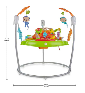 Fisher-Price - Jumperoo Jungle Sons Et Lumières - Jouet D'Éveil - 6 Mois Et + - Image 5 of 6