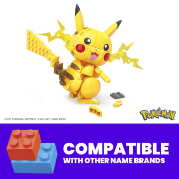 MEGA Pokémon Snorlax Building Set With 256 Pieces And Poseable Limbs - Image 3 of 6