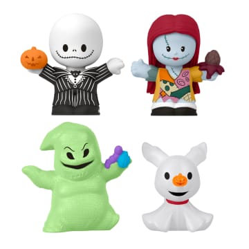 Little People Collector Disney Tim Burton'Dan Noel Gecesi Kabusu Seti, 4 Figür - Imagen 2 de 5