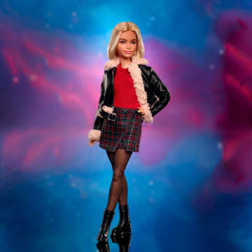 Ruby Sunday Barbie Doll, Dr. Who Collectible With Doll Stand & Certificate Of Authenticity - Image 2 of 6