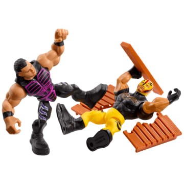 WWE Güçlü Güreşçiler aksiyon figürleri ve aksesuarlar, hareketli 8