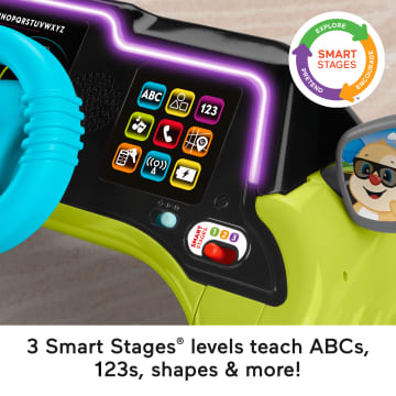 Fisher-Price Laugh & Learn Sit & Steer Driver - Image 3 of 6