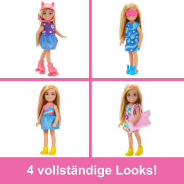 Barbie Chelsea Puppe Und Kleiderschrank-Spielset Mit Kleidung Und Accessoires - Bild 3 von 6