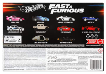 Hot Wheels Fast & Furious Szybcy I Wściekli 10-Pak Samochodów W Skali 1:64 - Image 3 of 3