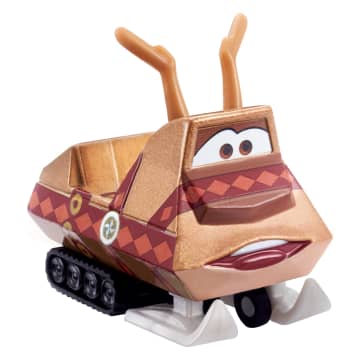 Disney And Pixar Cars Winter Singles 1:55 Die-Cast Vehicles, Small Metal Toy Cars With Winter Design - Imagen 7 de 11