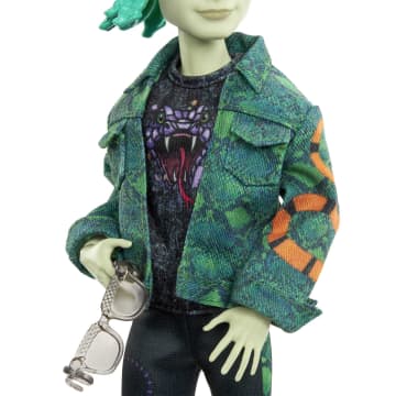 Monster High Deuce Gorgon Puppe Mit Haustier Und Zubehör - Image 4 of 6