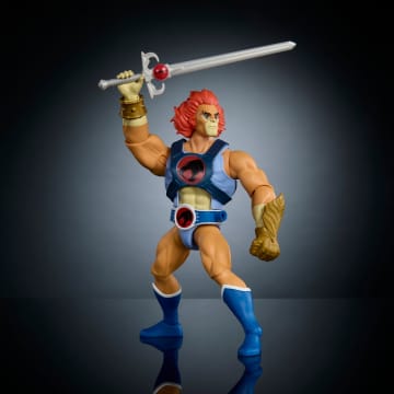 Masters Of Universe Origins & Thundercats Lion-O Action Figure, 1980s Toy Crossover Posable 5.5 Inch - Imagen 3 de 5