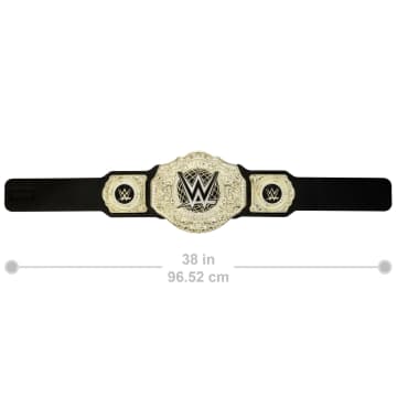 WWE Championship Title, World Heavyweight Role-Play & Costume, Leather-Like Belt - Image 4 of 6