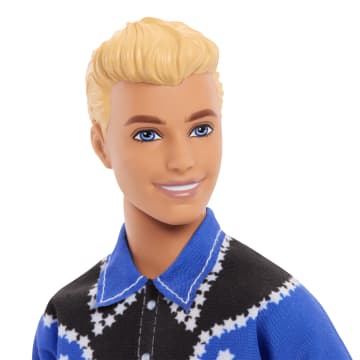 Barbie-Fashionistas-Poupée Ken Blond Look Western - Image 4 of 6