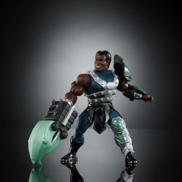 Figura De Acción De Clamp Champ De Turtles Of Grayskull De Masters Of The Universe Origins, Juguete De La Guerra De Los Reptiles De Las Tortugas Ninja Y MOTU - Imagen 3 de 6