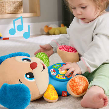 Fisher-Price Lernspaß Smart Stages Plüsch-Hündchen Für Babys, Musikalisches Lernspielzeug, Mehrsprachige Version - Imagen 2 de 6