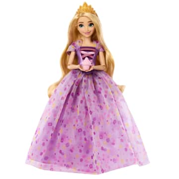 Mattel Disney Prinses Verjaardagsfeest Rapunzel Modepop, Geïnspireerd Op De Film Tangled, Cadeaus Voor Kinderen En Verzamelaars - Image 5 of 6