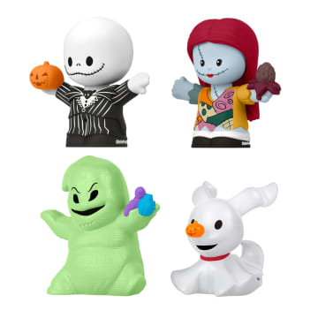 Little People Collector Disney Tim Burton'Dan Noel Gecesi Kabusu Seti, 4 Figür - Imagen 5 de 5