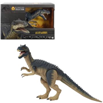 Jurassic World Kolekcja Hammonda Allozaur Dinozaur zabawka Figurka deluxe 8+ - Image 1 of 6
