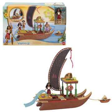 Disney Βαϊάνα 2 Παιχνίδια, Σετ Με 1 Μικρή Κούκλα, 1 Κανό Και 10 Αξεσουάρ - Bild 1 von 6