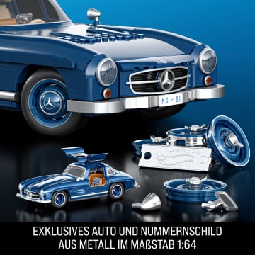 Mattel Brick Shop Hot Wheels Mercedes-Benz 300 Sl Bauset (1600 Teile), Für Sammler - Image 5 of 6